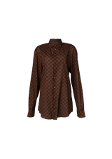 DAMIER ÉBÈNE LONG SLEEVE SHIRT P