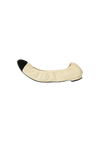 CAP-TOE ELASTIC BALLET FLATS 38