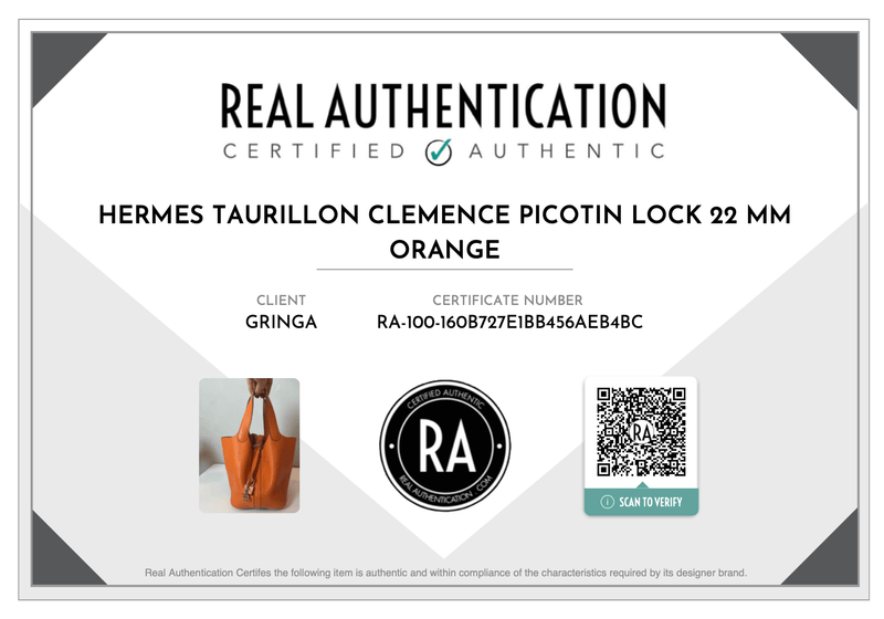 TAURILLON CLEMENCE PICOTIN LOCK 18 ORANGE