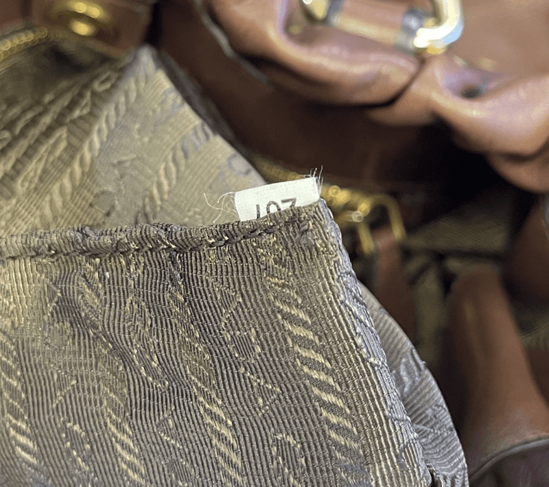 Bolsa Prada Deerskin Satchel Marrom – Gringa