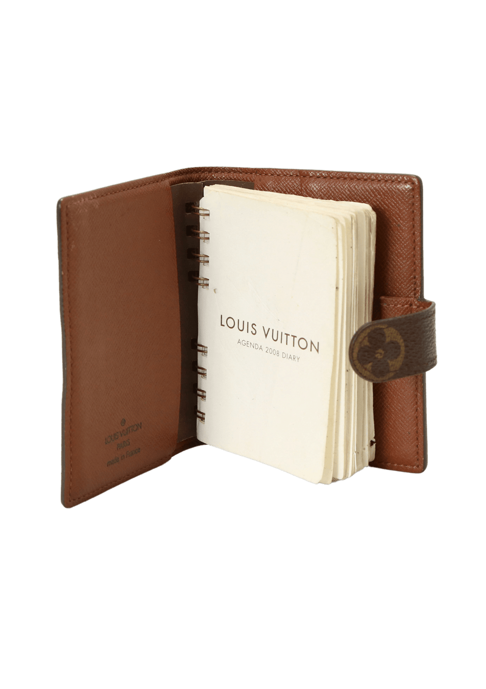 CardHolder Louis Vuitton Monogram Agenda Diary Mini Marrom CardHolder Louis Vuitton Monogram Agenda Diary Mini Marrom