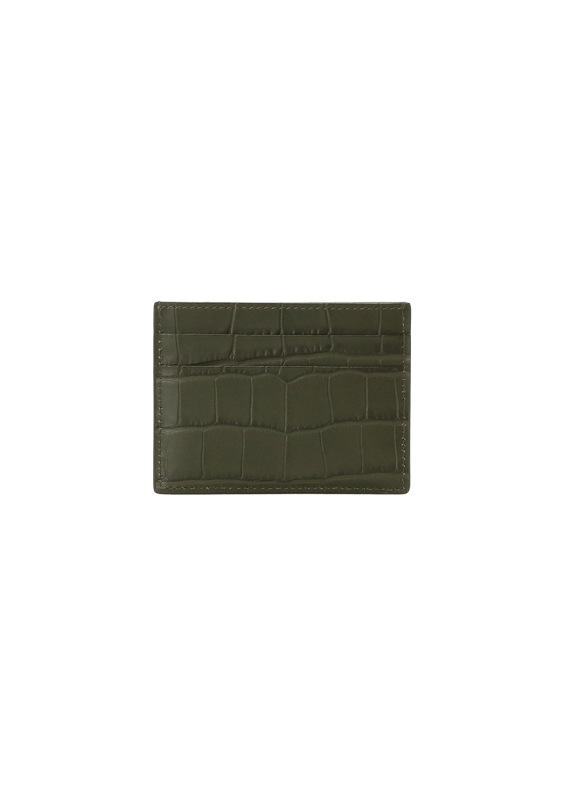 CROCO EFFECT CASH CARD HOLDER