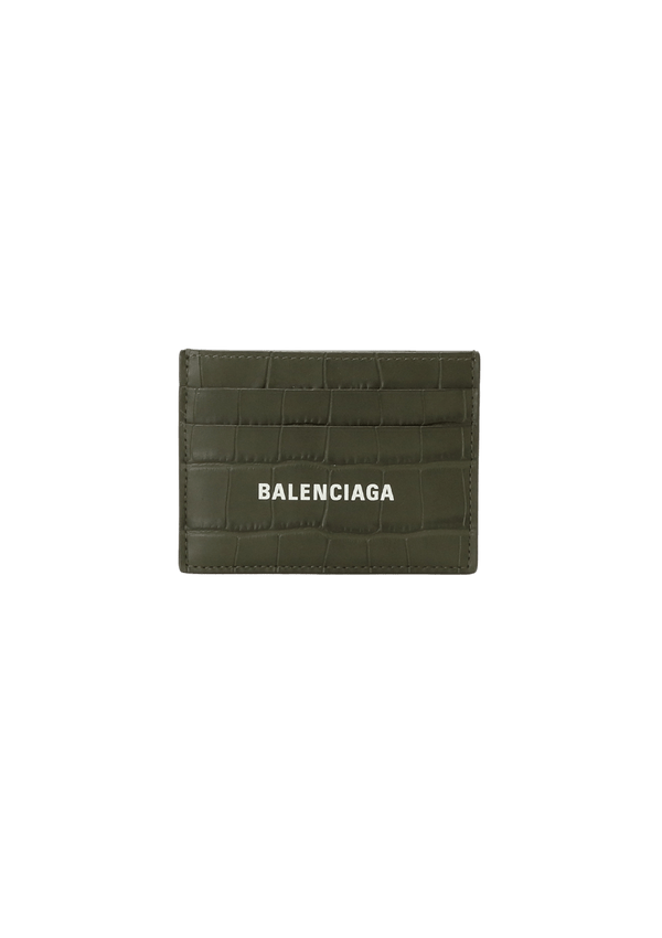 CROCO EFFECT CASH CARD HOLDER