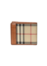 HORSEFERRY CHECK BIFOLD WALLET