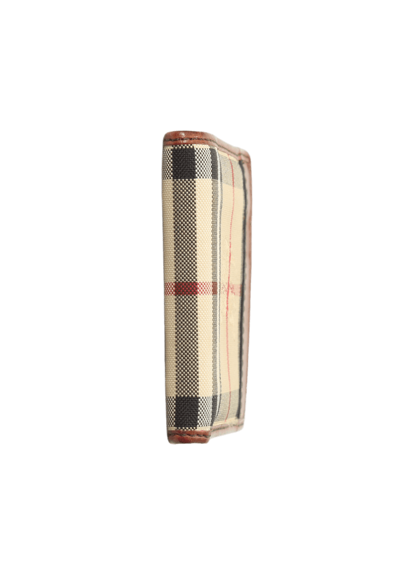 HORSEFERRY CHECK BIFOLD WALLET