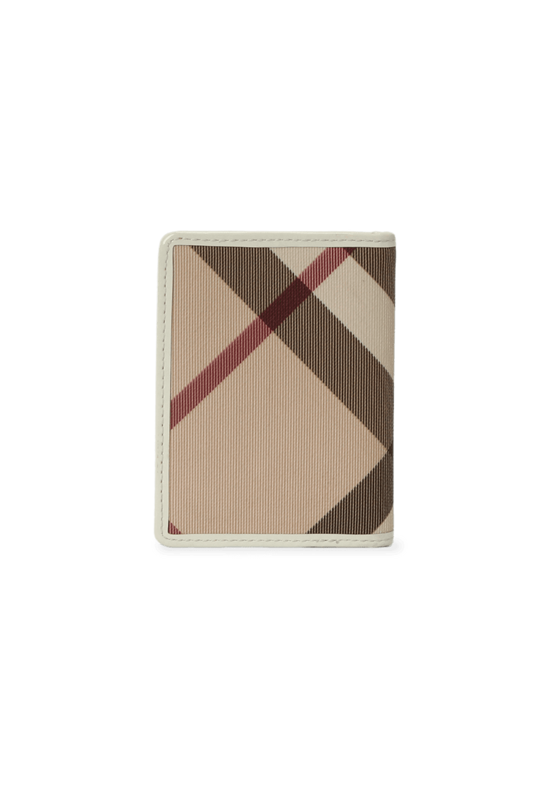 NOVA CHECK BIFOLD WALLET