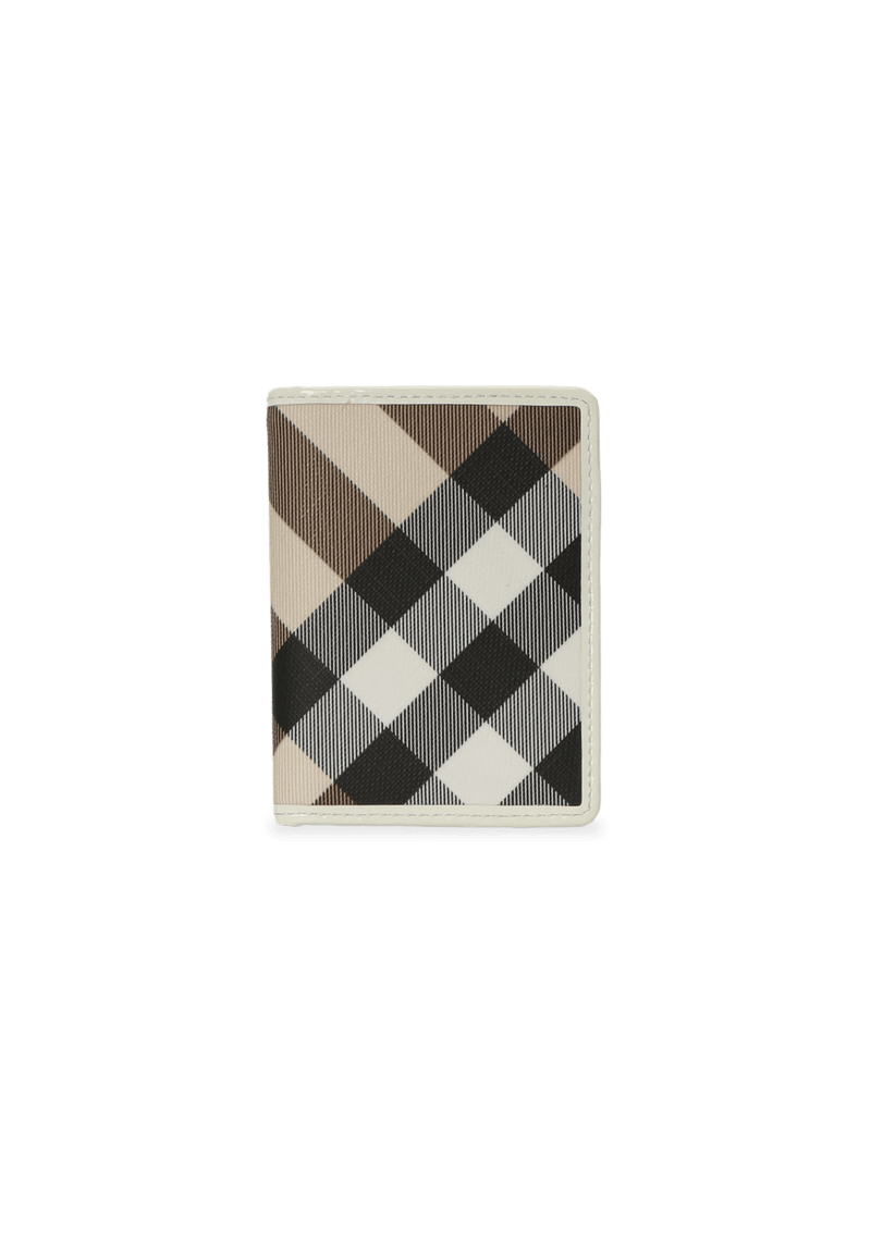 NOVA CHECK BIFOLD WALLET