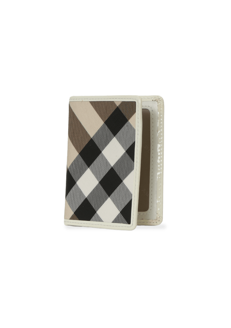 NOVA CHECK BIFOLD WALLET