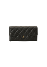 CC GUSSET FLAP WALLET