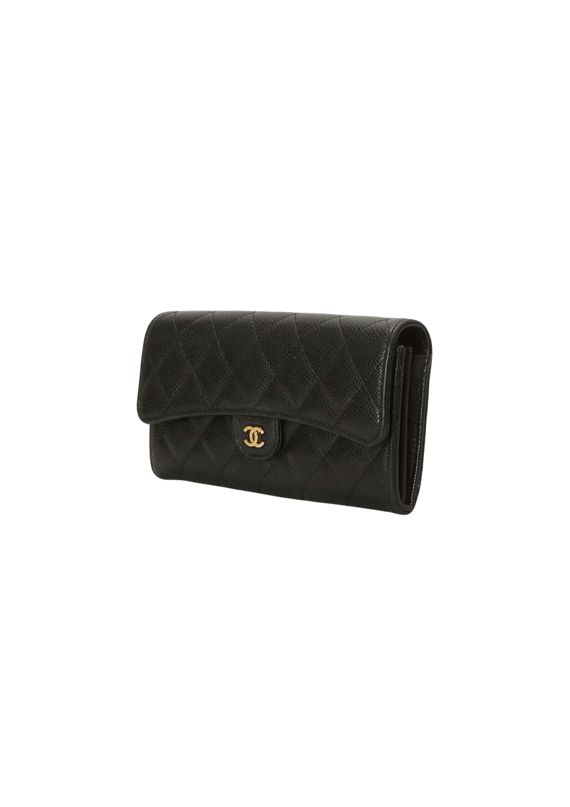 Chanel gusset flap wallet 2025