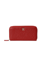 CAMELIA ZIP-AROUND WALLET