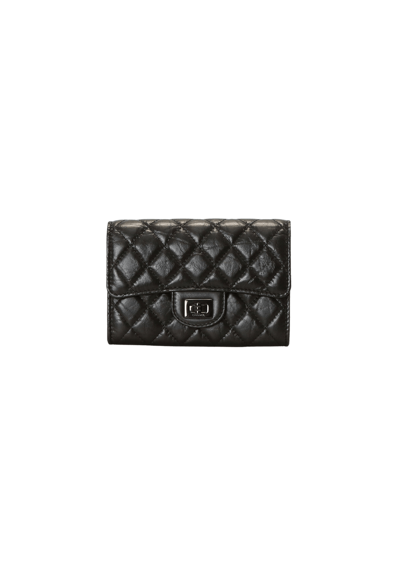 MEDIUM QUILTED CALFSKIN REISSUE FLAP WALLET