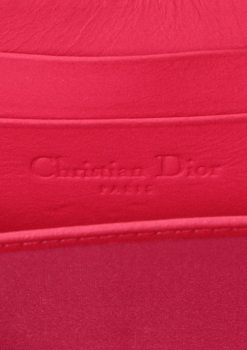 LADY DIOR ZIP AROUND WALLET