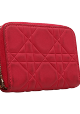 LADY DIOR ZIP AROUND WALLET