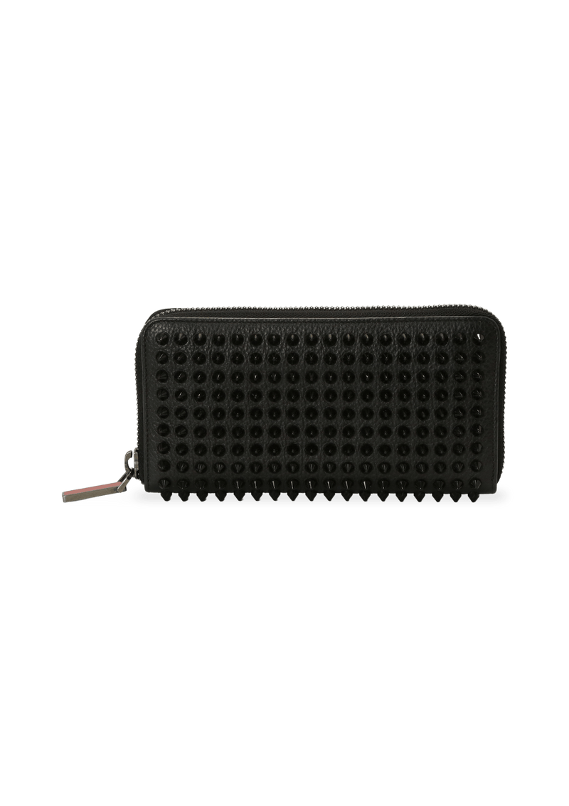 SPIKE ACCENTS LEATHER WALLET