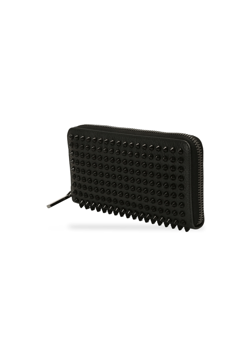 SPIKE ACCENTS LEATHER WALLET