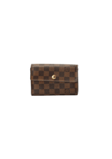DAMIER ÉBÈNE ALEXANDRA WALLET