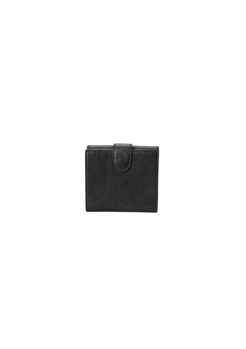 COMPACT INTERLOCKING LOGO WALLET