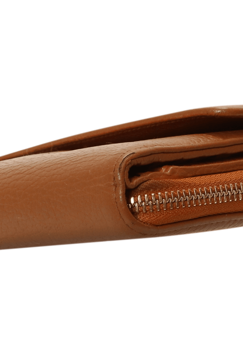 LEATHER CONTINENTAL WALLET