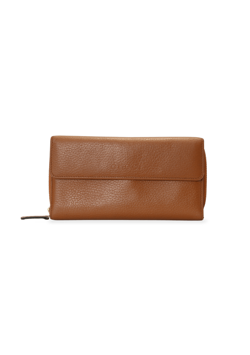 LEATHER CONTINENTAL WALLET