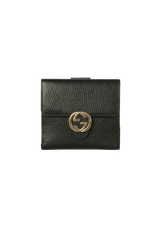 INTERLOCKING G FRENCH WALLET