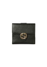 INTERLOCKING G FRENCH WALLET