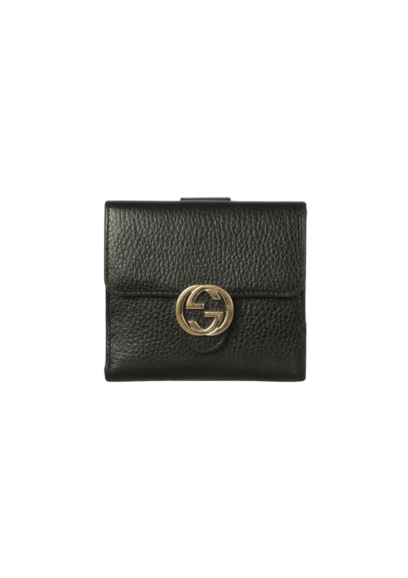 INTERLOCKING G FRENCH WALLET