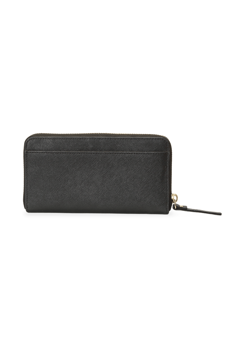 COATED CANVAS CONTINENTAL WALLET