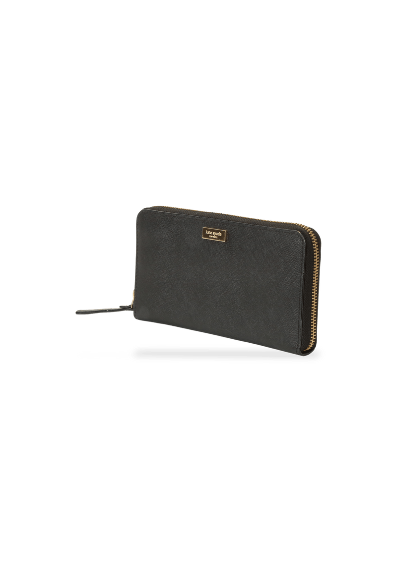 COATED CANVAS CONTINENTAL WALLET