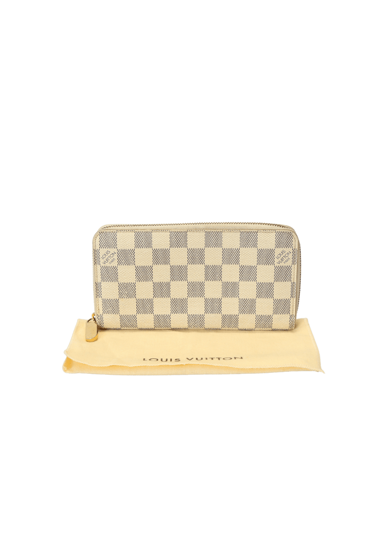 DAMIER AZUR ZIP WALLET