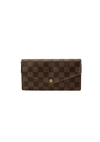 DAMIER ÉBÈNE SARAH WALLET