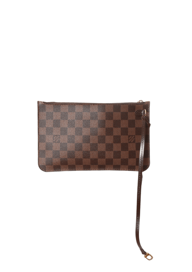 DAMIER ÉBÈNE WRISTLET POUCH