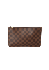 DAMIER ÉBÈNE WRISTLET POUCH