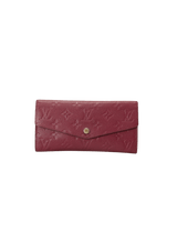 MONOGRAM EMPREINTE SARAH WALLET