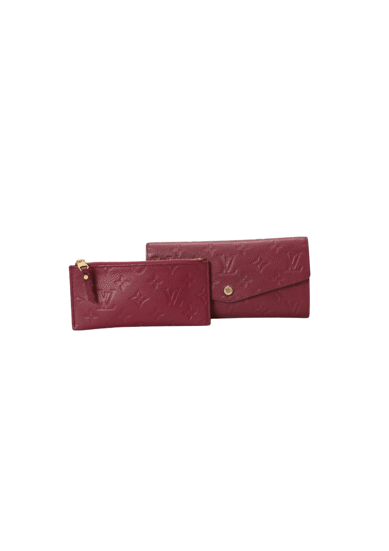 MONOGRAM EMPREINTE SARAH WALLET