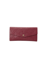 MONOGRAM EMPREINTE SARAH WALLET