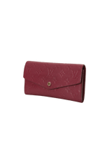 MONOGRAM EMPREINTE SARAH WALLET