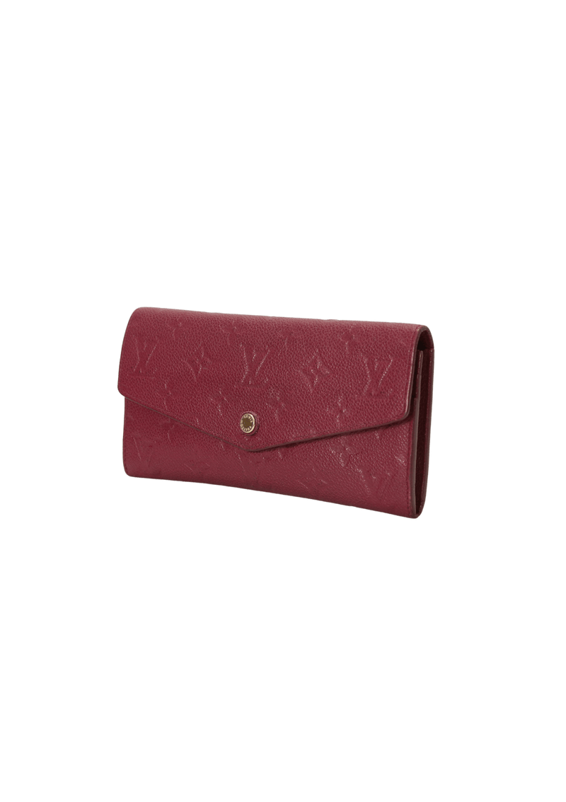 MONOGRAM EMPREINTE SARAH WALLET