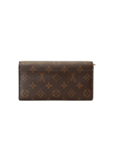 MONOGRAM SARAH WALLET