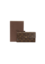 MONOGRAM SARAH WALLET