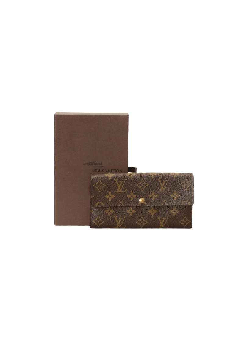 MONOGRAM SARAH WALLET