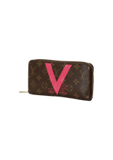 MONOGRAM V ZIPPY WALLET