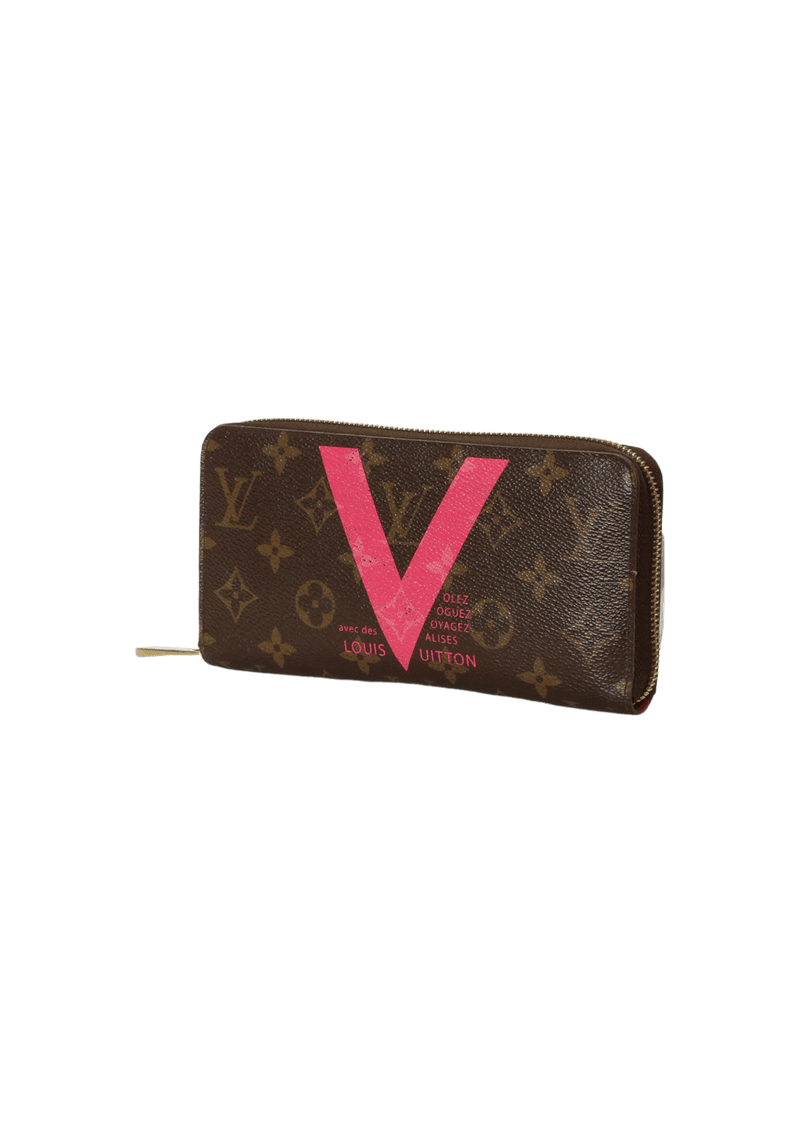 MONOGRAM V ZIPPY WALLET