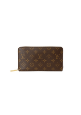 MONOGRAM ZIPPY ORGANIZER WALLET