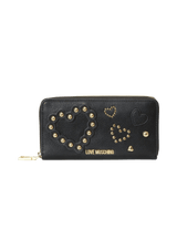 HEART STUDDED WALLET
