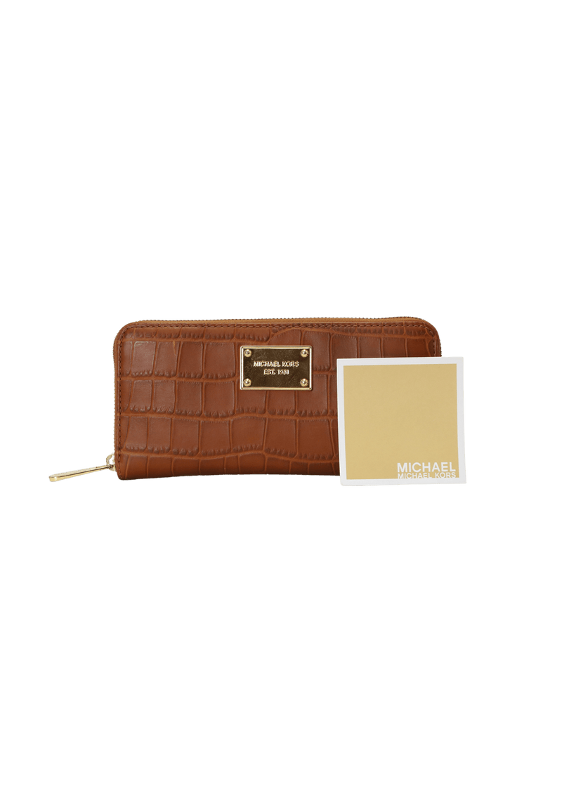 Michael kors 2025 crocodile wallet