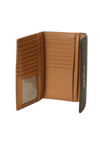 LARGE JET SET TRAVEL TRIFOLD WALLET