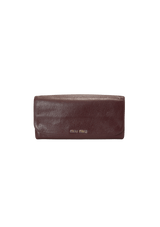 LEATHER CONTINENTAL WALLET