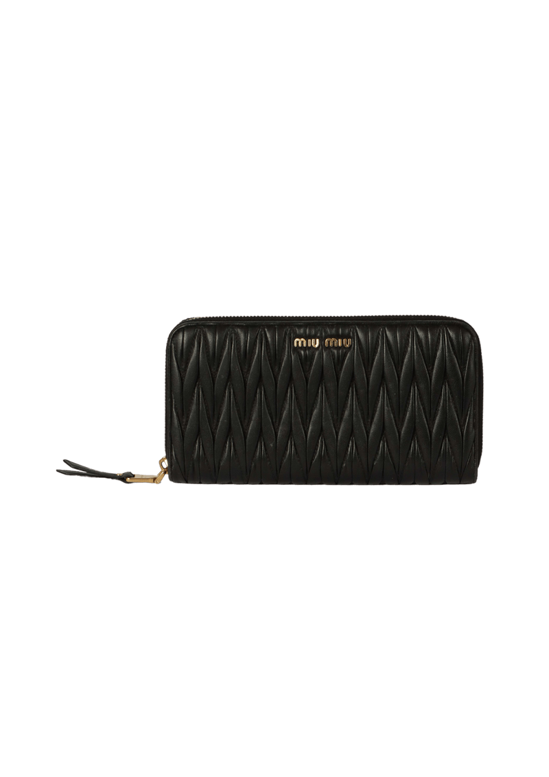 NAPPA MATELASSÉ CONTINENTAL WALLET