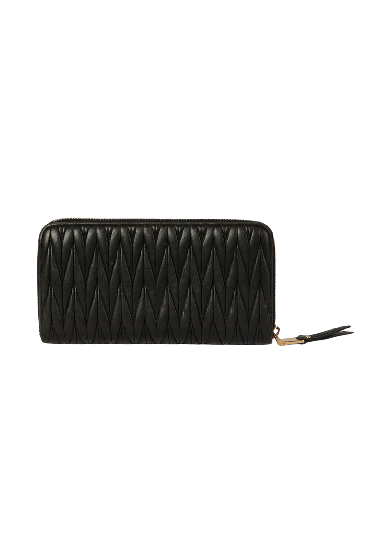 NAPPA MATELASSÉ CONTINENTAL WALLET